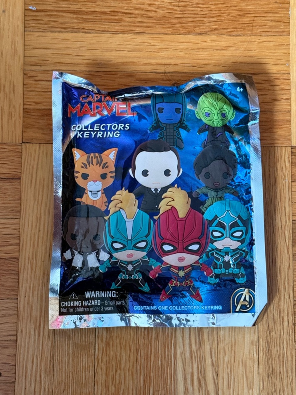 Captain Marvel Collectors Keyring